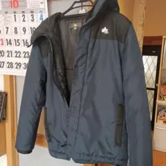 LOGOS フード付きネイビーダウンジャケット 160　二万位した(T_T)