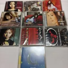 邦楽CD 10枚セット まとめ売り　倉木麻衣・EXILE・西野カナ他　美品