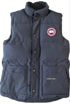 CANADA GOOSE ダウンベスト ネイビー