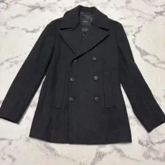 Theory ダークグレー ピーコート カシミヤ