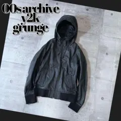00s archive coating hooded jacket y2k