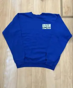 Hanes ComfortBlend 青　古着　スウェットのサムネイル