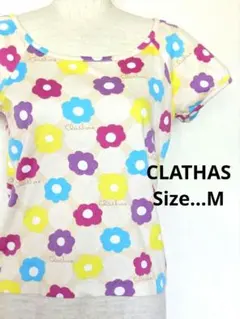 CLATHAS クレイサス　半袖 Tシャツ カメリア　森ガール　フェミニンのサムネイル