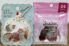 セリア フレークシールセット おすそ分け＆新品