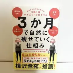 3ヶ月で自然に痩せていく仕組み　ダイエット本