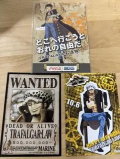 ワンピース 麦わらストア限定 バースデー缶バッジ トラファルガー