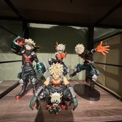 僕のヒーローアカデミア 爆豪勝己 フィギュア 4体セット