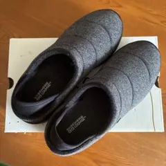 SKECHERS GO LOUNGE グレー スリッポン