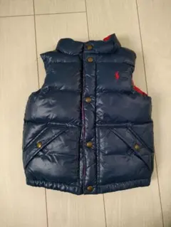 ラルフローレン　リバーシブルダウンベスト　24m