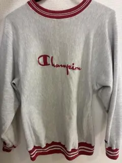Champion グレー スウェット Lサイズ　ビンテージ　90s