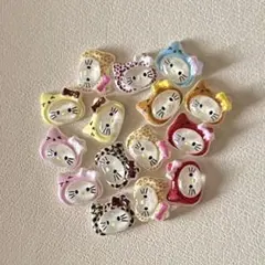 キティ★ネイルパーツ(15個)