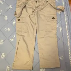美品　Ollinkari Jeans キッズパンツ ベージュ 140