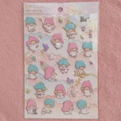サンリオ ペタペタシール リトルツインスターズ