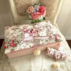 Décor CLASSIQUE ボルスタークッション 花柄 タッセル - メルカリ