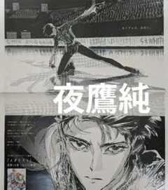 メダリスト 夜鷹純 フィギュアスケート 漫画 新聞 全面広告 - メルカリ