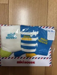 新品！未使用MIKI HOUSE キッズソックス 3足セット 13-15cm