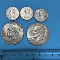 リバティコイン/アメリカ建国200年/1776-1976/記念コイン6枚セット