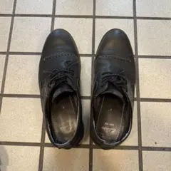 ゴアテックス　クラークス　メンズ　レザーシューズ　革靴　黒　UK7/ 26㎝