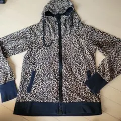 slippin and slidin ヒョウ柄 パーカー