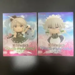 東方Project ゆっくり風デフォルメフィギュア 十六夜咲夜＆魂魄妖夢