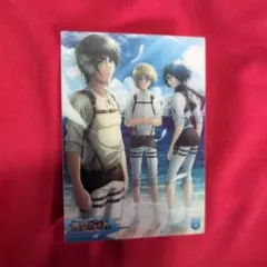 進撃の巨人 クリアカードコレクション エレン アルミン ミカサ