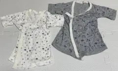 ベビー肌着 2枚セット コンビ肌着 短肌着 新生児 50-60cm