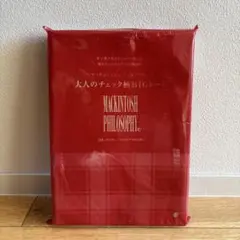 LEE1・2月合併号特別付録　大人のチェック柄BIGトート