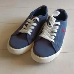 Polo Ralph Lauren ネイビー スニーカー