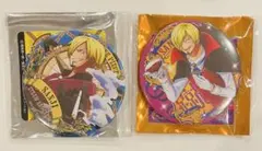 ONE PIECE 東京ワンピースタワー 缶バッジ サンジ 2点セット - メルカリ