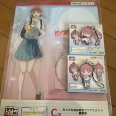 アオのハコ　タイトーくじ　C賞 BIGクリアスタンド 蝶野雛 4点セット