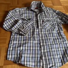 Levi's チェック柄 長袖シャツ Lサイズ