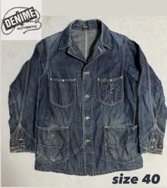 DENIME オリゾンティ期 ブラックデニム カバーオール 42サイズ 2026年最新】DENIME メンズ カバーオールの人気アイテム - メルカリ