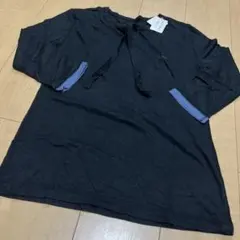 タグ付き新品 マドモアゼルノンノンパパス 半袖Tシャツ タートルネック