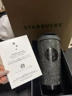 スタバラインストーンタンブラー