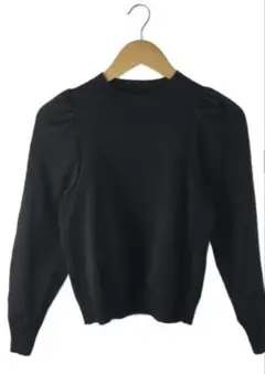 新品⭐︎JUSGLITTY パフスリーブ カットソー ブラック 1 - メルカリ