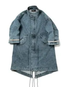 美品✨佐藤健着用】Johnbull ジョンブル デニム モッズコート M - メルカリ