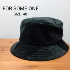 【良品】FORSOMEONE Dカン バケットハット 黒 46 日本製 コットン 良品】FORSOMEONE Dカン バケットハット 黒 46 日本製 コットン - メルカリ