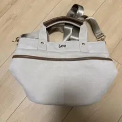 Lee コーデュロイショルダーバッグ グレーのサムネイル