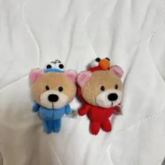 USJセサミストリート クマのぬいぐるみ 2体セット