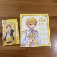 値下げ【すとぷり】るぅとグッズ（アクリルブロック×1ファイル×6ミニ色紙×1）