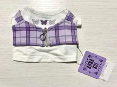 ANNA SUI 犬用 チェック柄ビスチェドッキングTシャツ XSのサムネイル