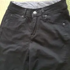しまむらクロッシプレミアムブラック パンツ サイズ64春夏物