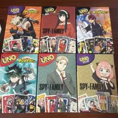 マクドナルド　ハッピーセットみんなでUNO第1弾第2弾全6種類フルコンプリート