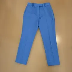 PLST ブルー スティックパンツ Mサイズ
