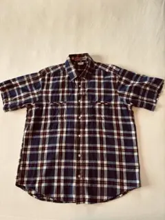 XLARGE チェック柄 半袖シャツ