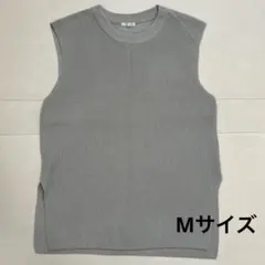 GU ウォッシャブルフレンチスリーブセーター Mサイズ