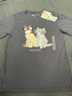 新品未使用　ユニクロ　Paul & Joe 猫デザイン Tシャツ XSのサムネイル