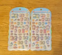 正規品 ドラえもん コットンパフィシール クラックス 2シート