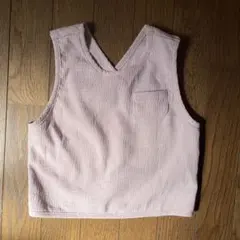 ベビー服 マーキーズ ノースリーブベスト 薄パープルピンク 90cm