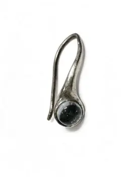 アクアマリンピアス　片方のみ